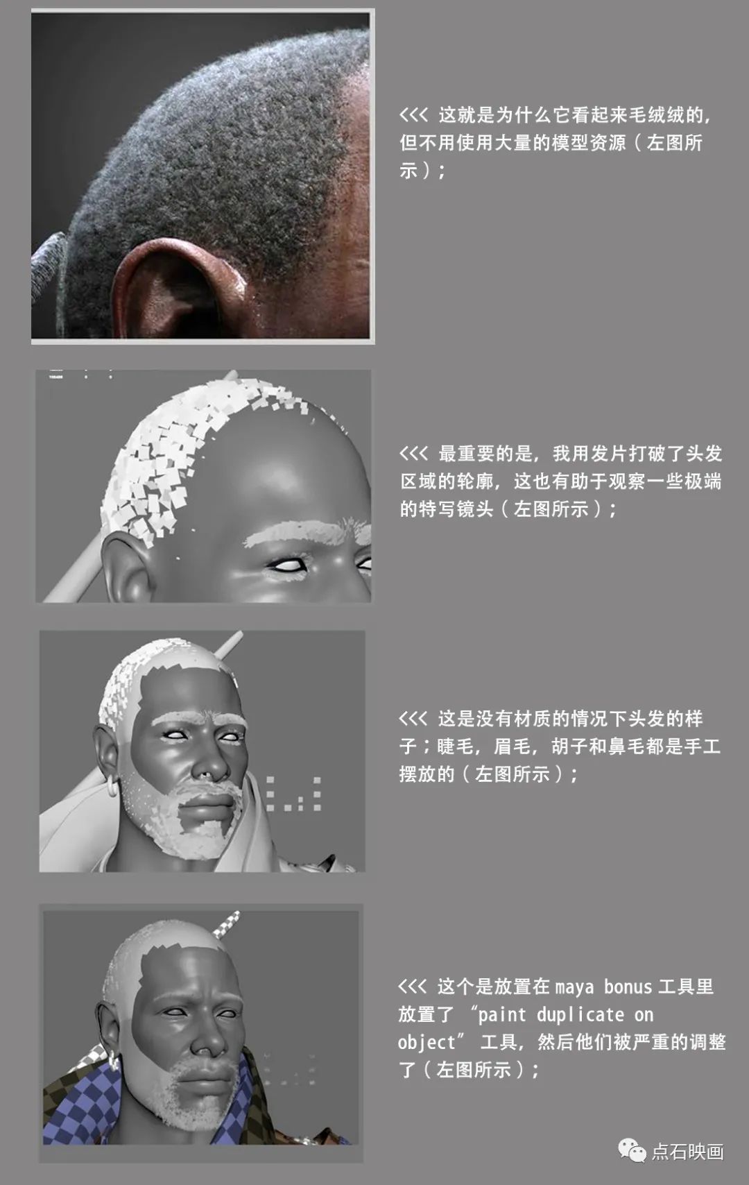 [CG教程]：男性角色的面部拆分